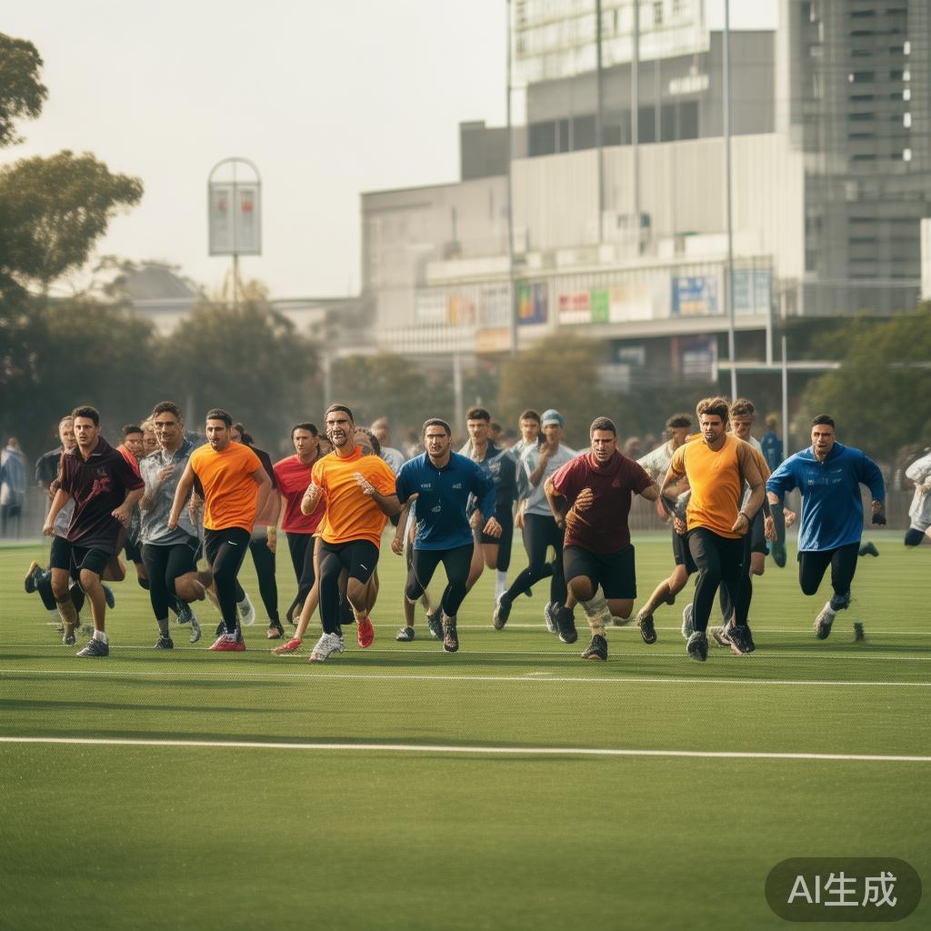 以专业引领校园体育发展
博雅体育队以严格的培训体