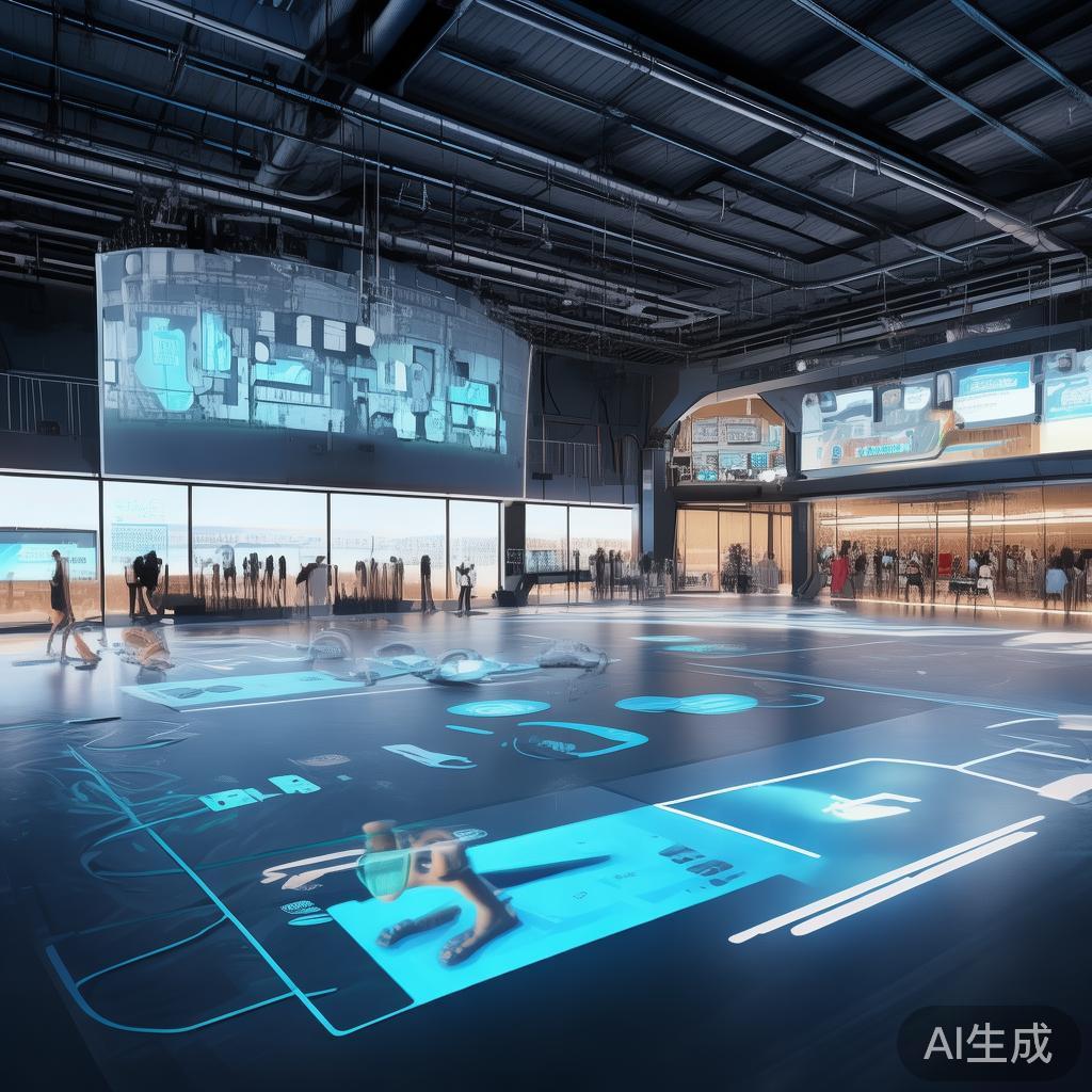 未来的体育中心将深度融合„智慧体育“理念，推动信息